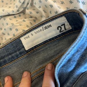 Rag and Bone designer jeans - size 27- gently worn